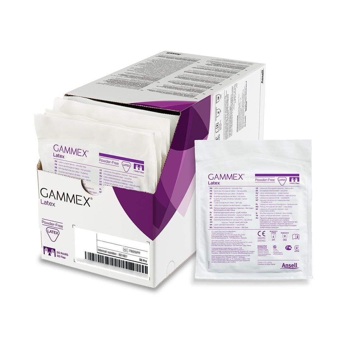 Gammex Sterile Latex Powder Free Gloves