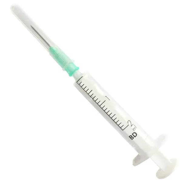 Discardit Syringe with Needle