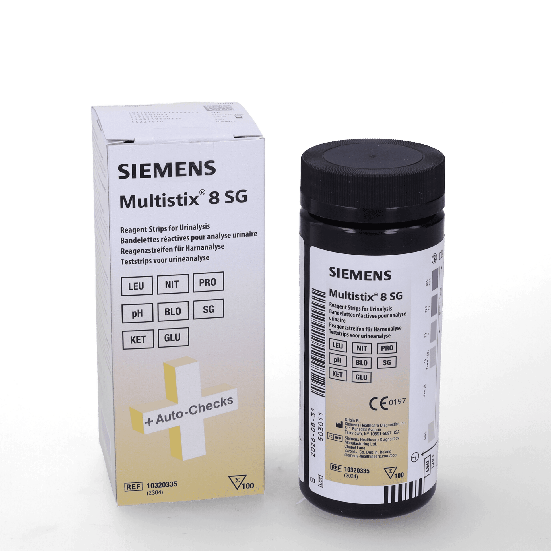 Siemens Multistix Reagent Strips for Urinalysis