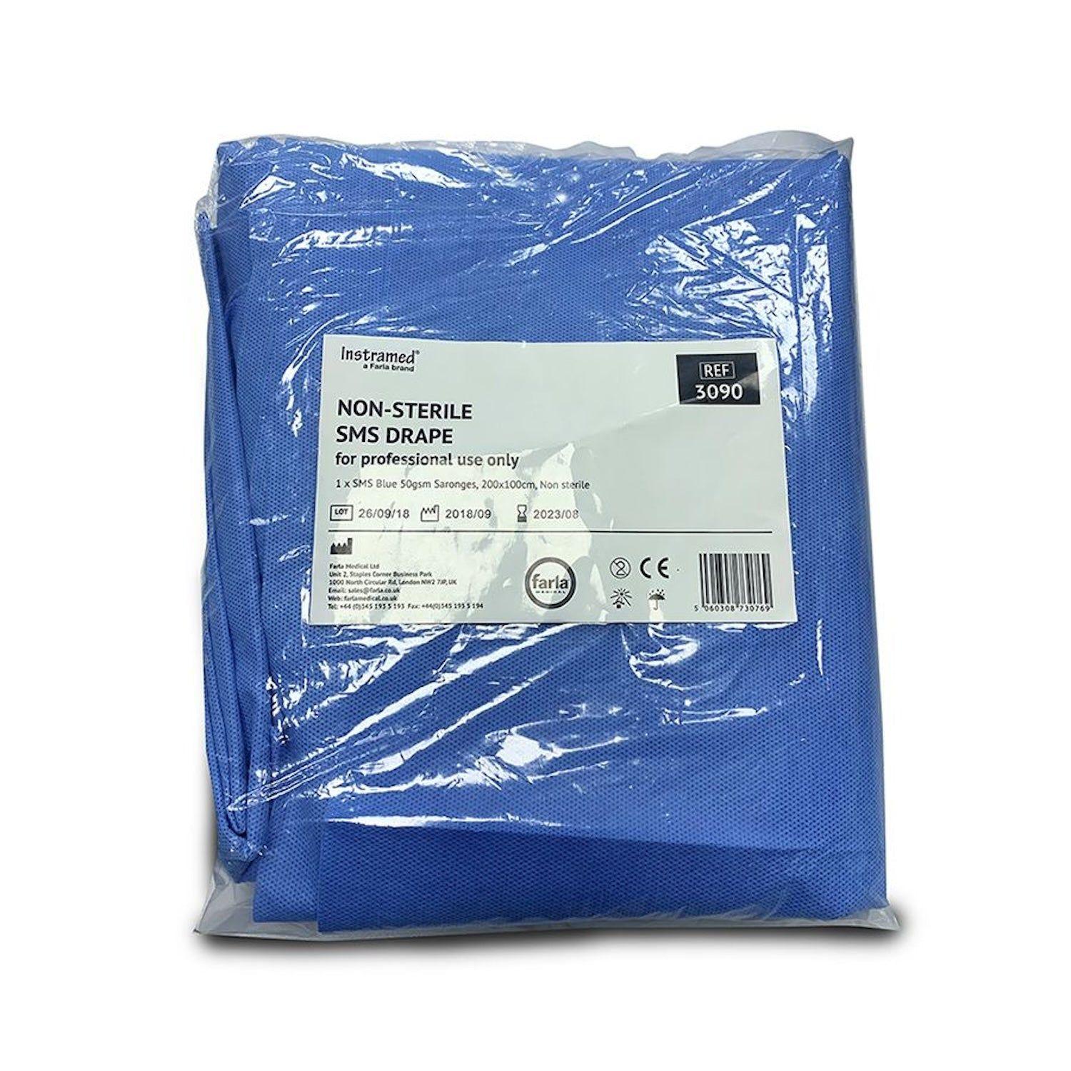 Non-Sterile Drape 50gsm SMS Blue