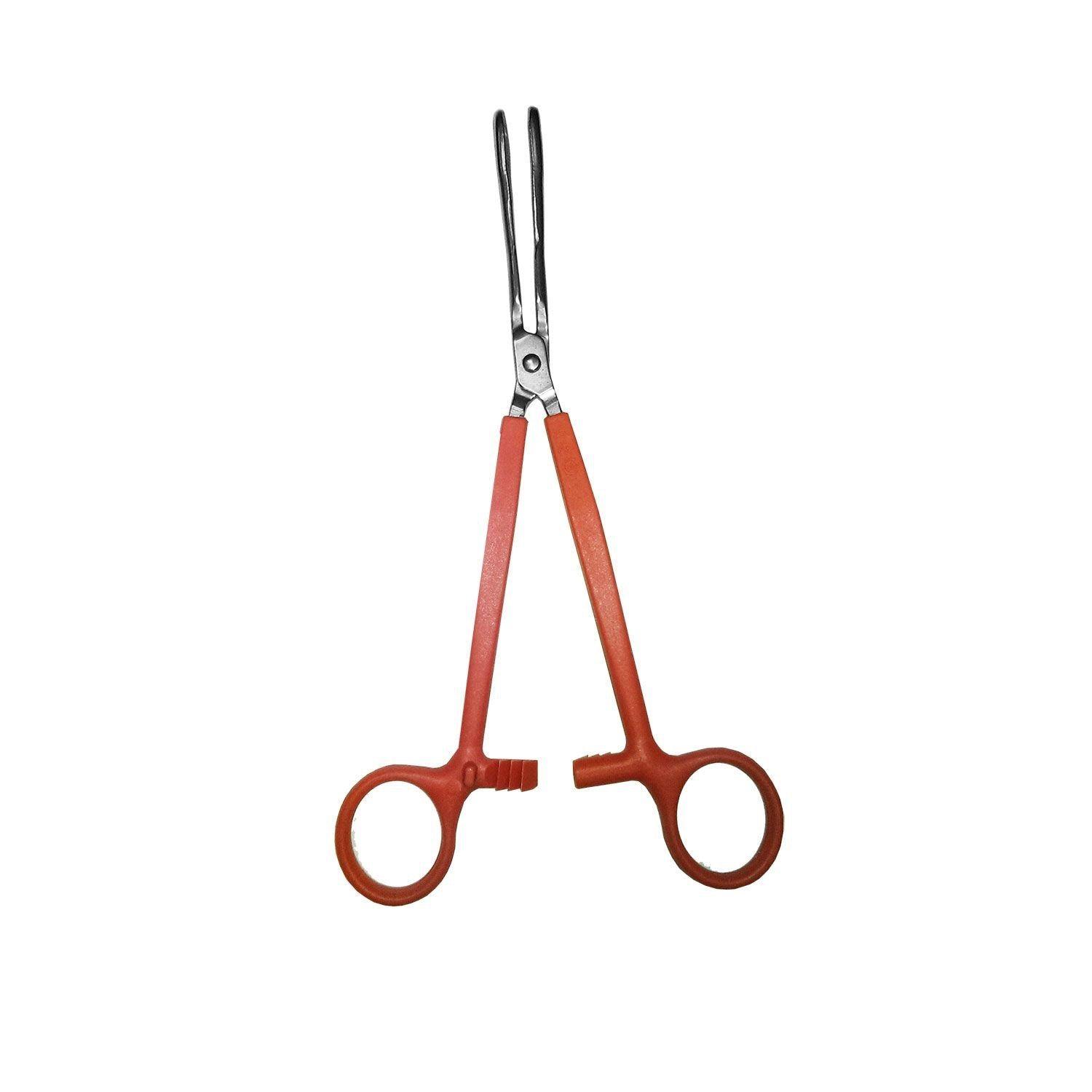 Rampley Sponge Forceps 18cm Plastic Handle