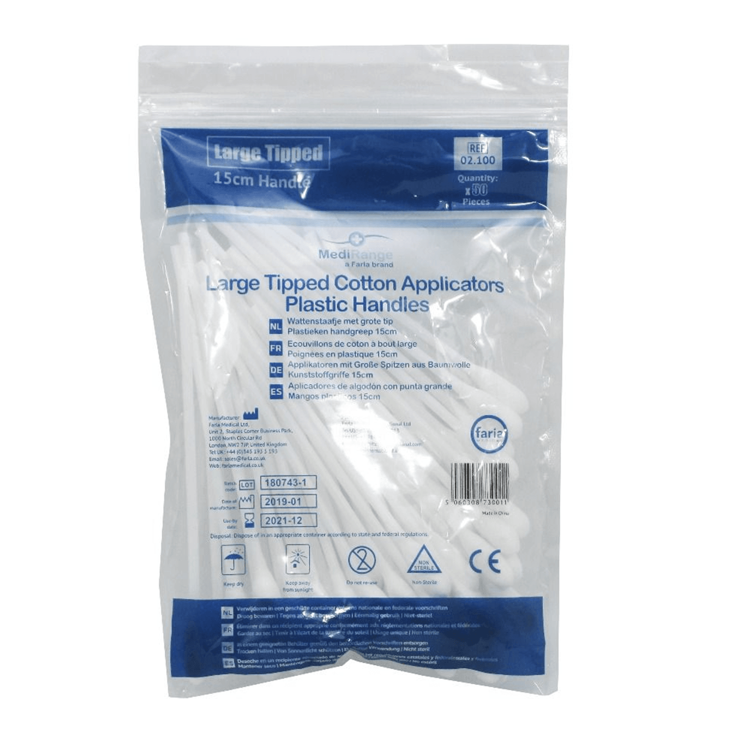 Cotton Swab Applicators
