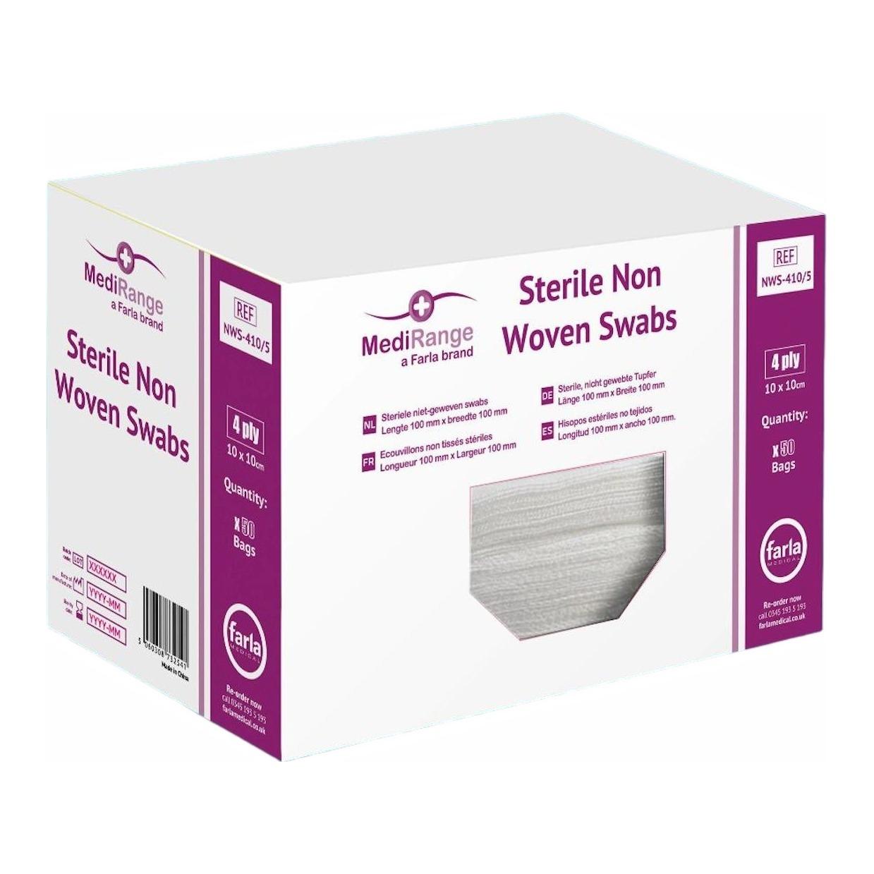Non-Woven Swabs | Sterile | 4 Ply