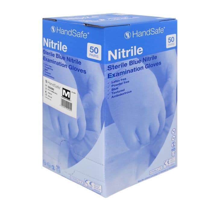 Handsafe Sterile Examination Nitrile Gloves