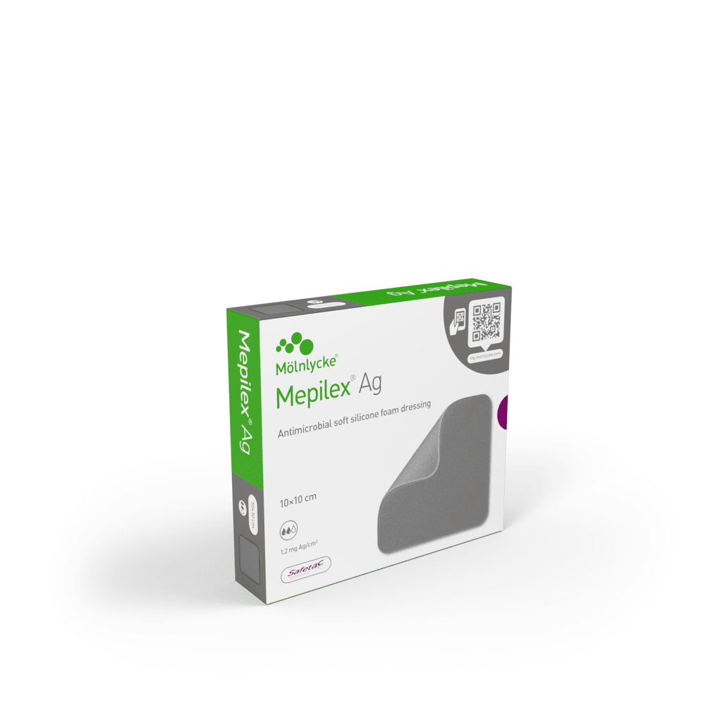 Mepilex Ag Antimicrobial Foam Dressing