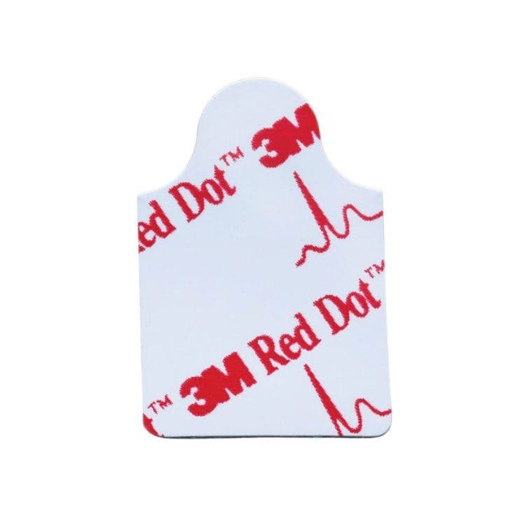 Red Dot Resting EKG Electrode