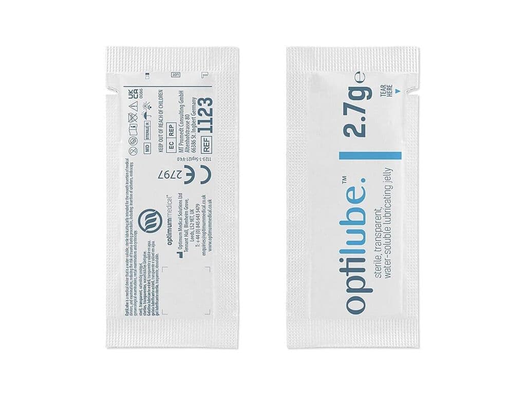 OptiLube Lubricating Jelly Sterile Sachets