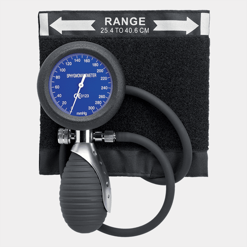 Coral Shock Proof Aneroid Sphygmomanometer Palm Held