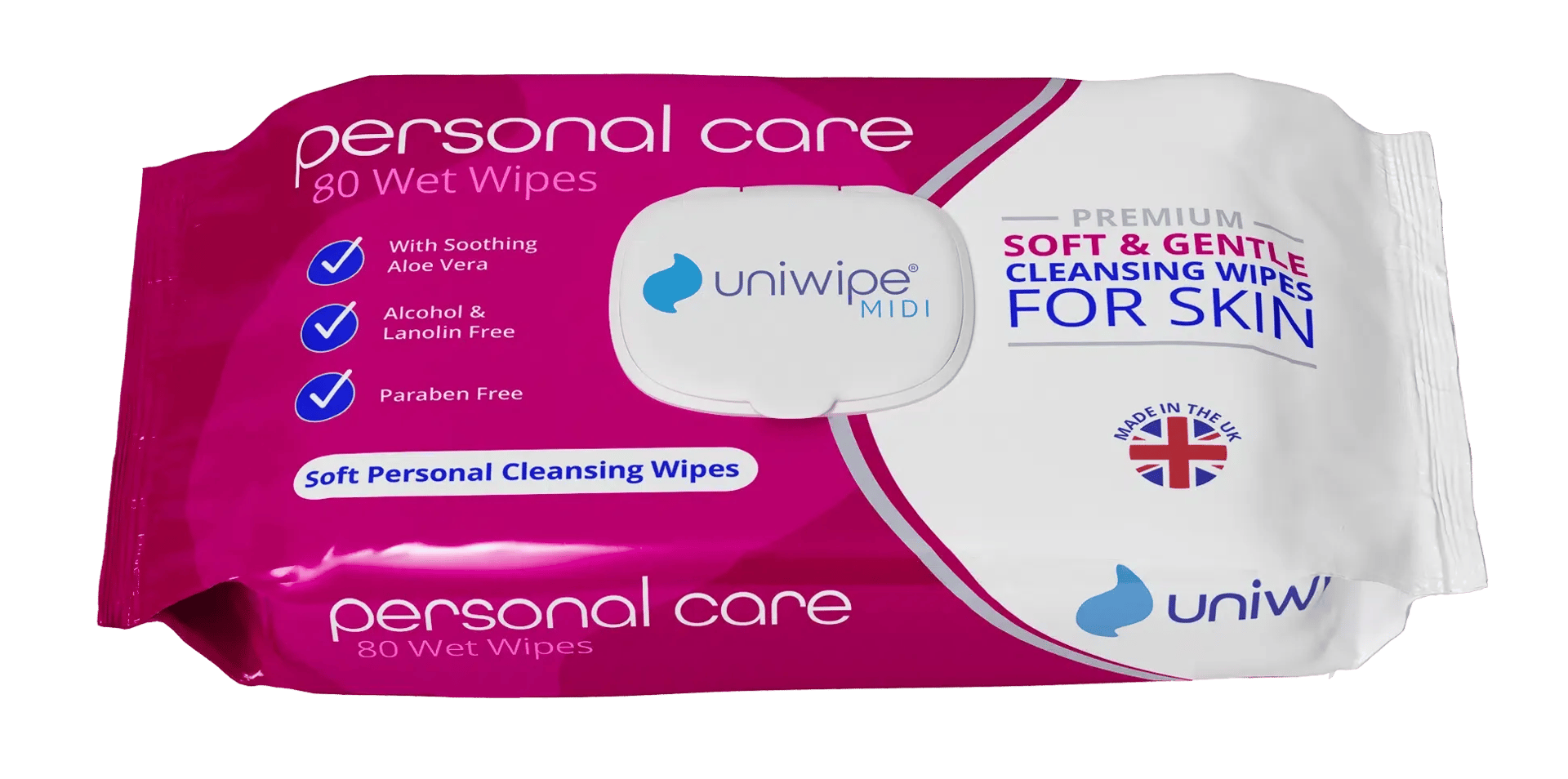 Uniwipe Personal Care Cleansing Wipes