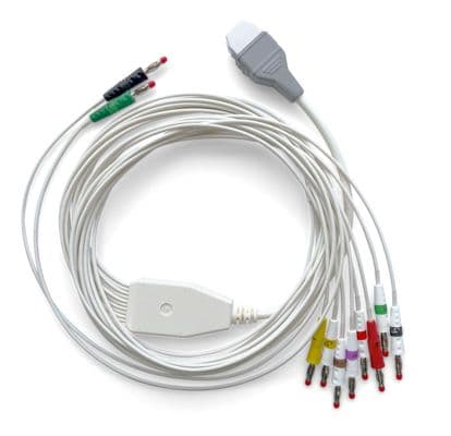 Seca 4900057 10-Lead ECG Patient Cable with Banana Plug