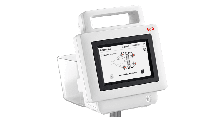 seca mBCA Go (525 c) Portable Body Composition Analyser, Lying