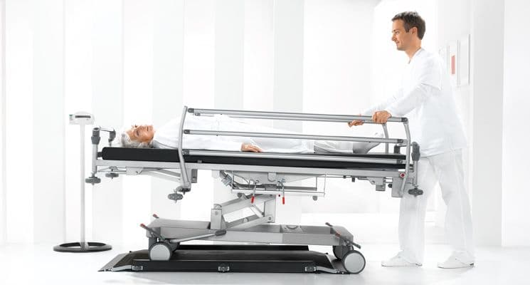 Seca 657 r Platform Scale Class III for Stretchers, RS232