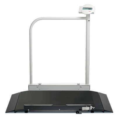 Seca 677 r Wheelchair Scale Class III with Handrail, RS232