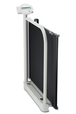 Seca 677 r Wheelchair Scale Class III with Handrail, RS232