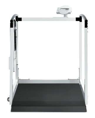 seca 685 r Class III Multifunctional Scale with Folding Seat, Handrails and RS232
