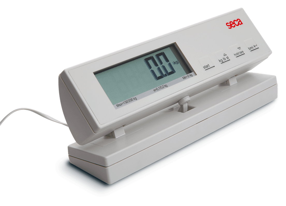 seca 869 Electronic Flat Scale with Cable Remote Display