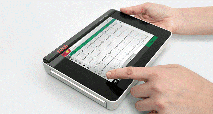 seca CardioPad-2 Tablet ECG Machine 8in Touchscreen Wireless