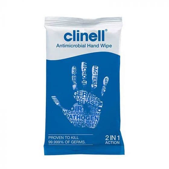 Clinell Antimicrobial Hand Wipes