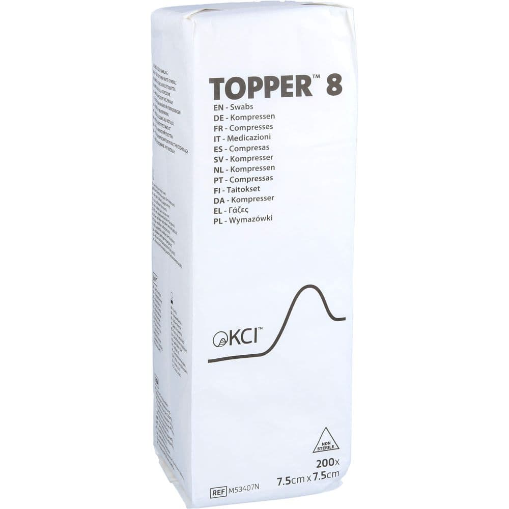 Topper 8 Non Woven Swabs 4ply