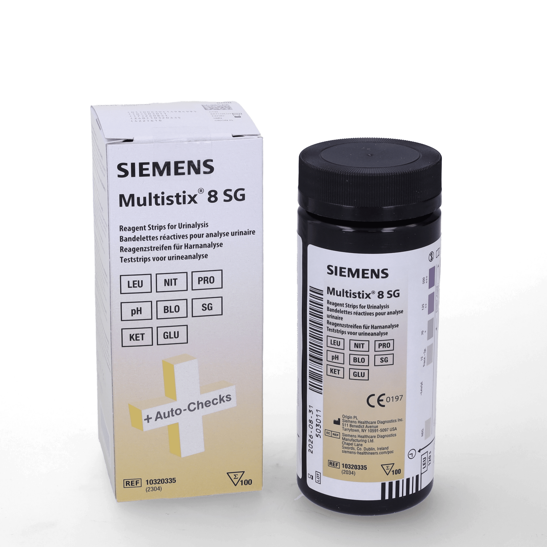 Siemens Multistix Reagent Strips for Urinalysis