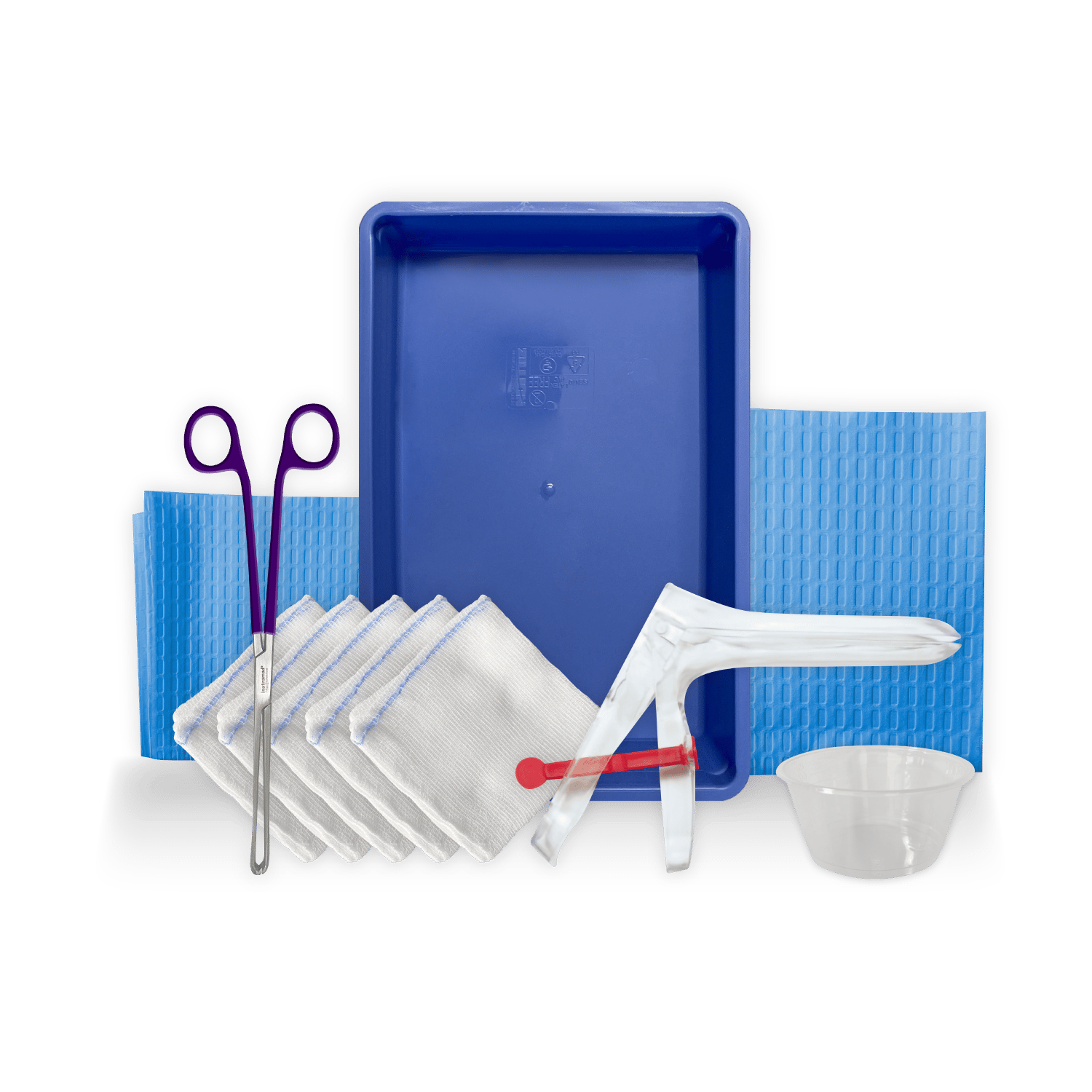 1st Trimester Tray Pack with Straight Forceps