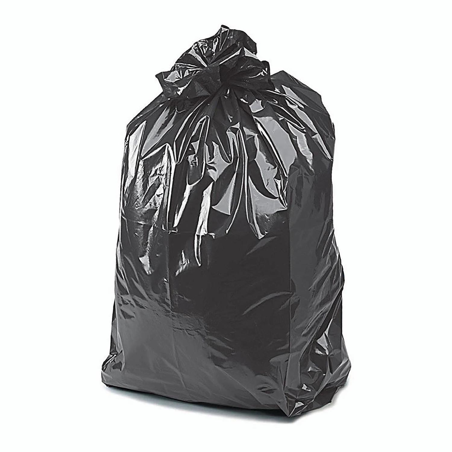 Black Plastic Sacks | Flat Pack | Medium Duty