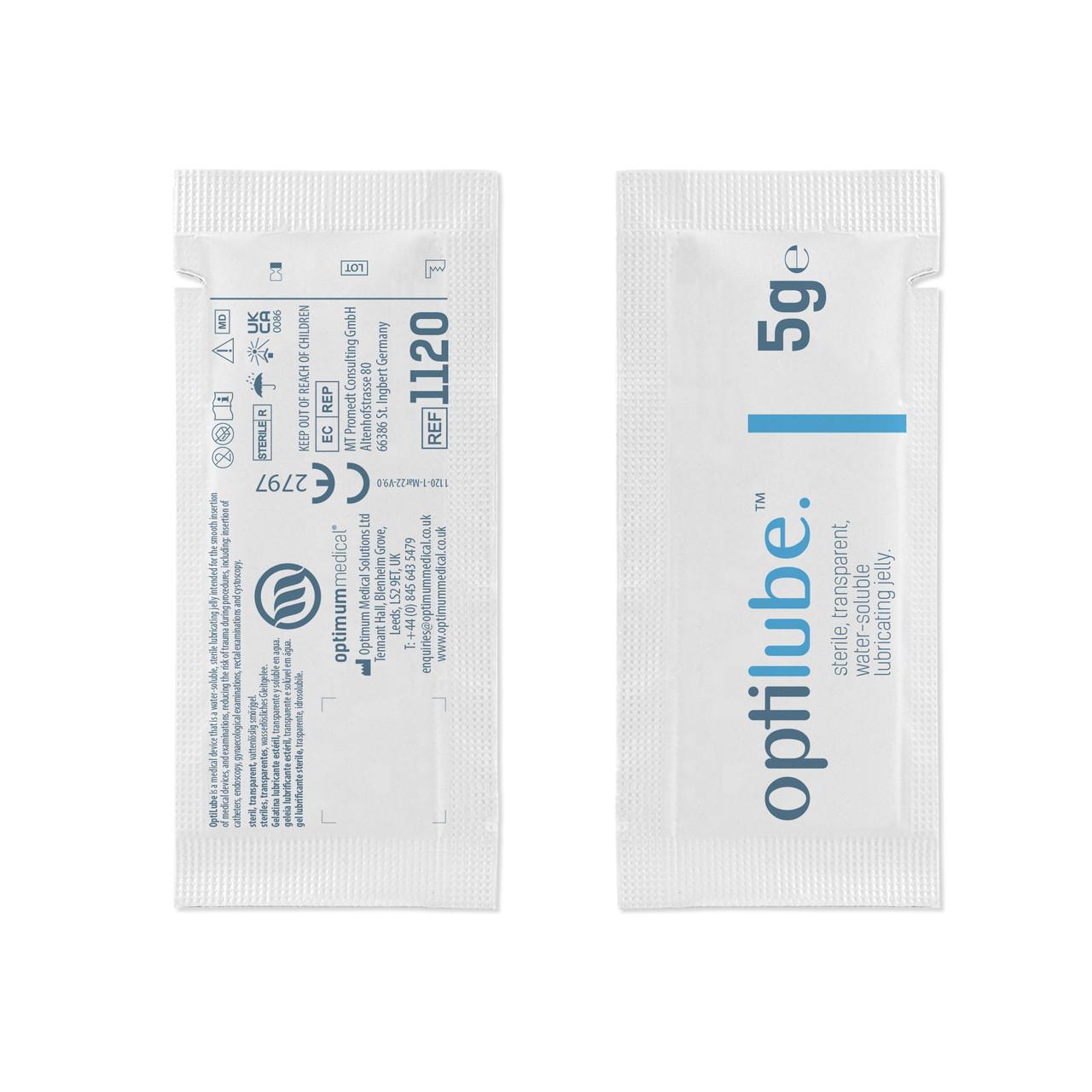 OptiLube Lubricating Jelly Sterile Sachets