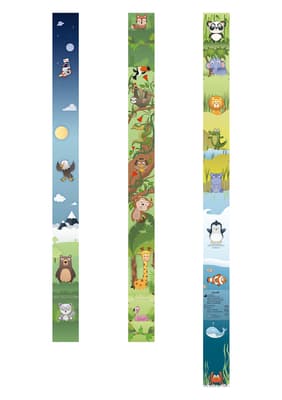 seca 487 | Animal Sticker Strip | For seca 287 / Scale-up