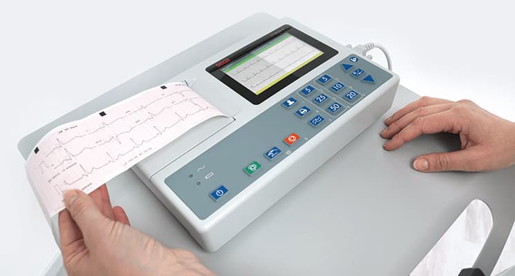 seca CT8000i-2 | Interpretive ECG Machine | 12-Lead | 3-Channel | 5in Screen