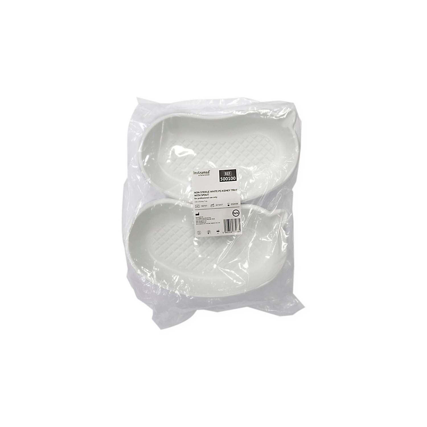PET Kidney Tray White