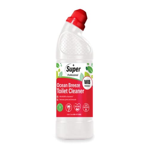 Super Professional W8 | Ocean Breeze Toilet Cleaner