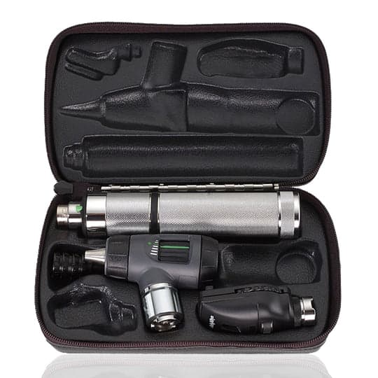 Welch Allyn 3.5V Coaxial Ophthalmoscope/MacroView Otoscope Diagnostic Set | LED