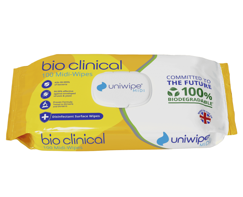 Uniwipe Bio Clinical Wipes