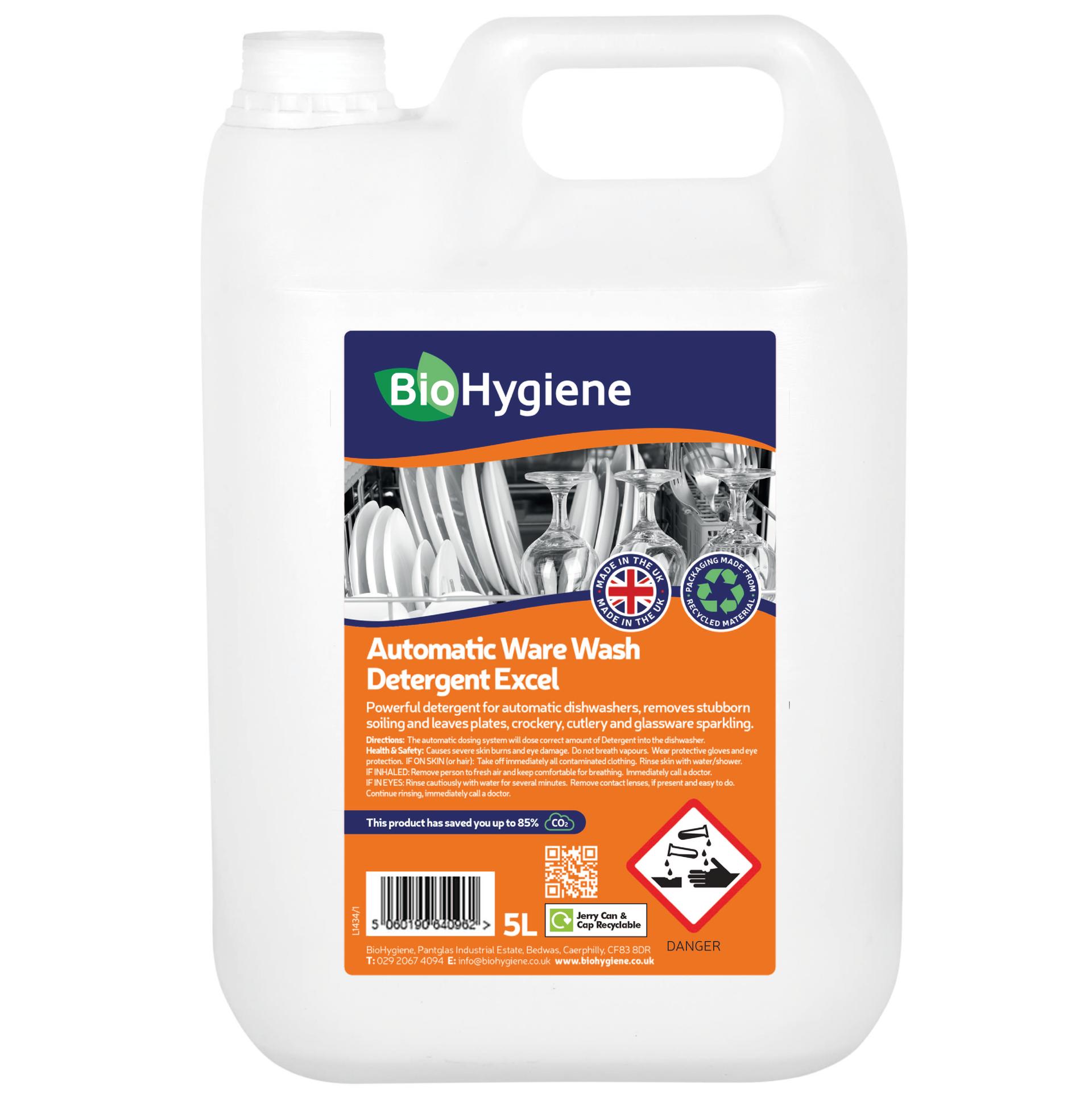 BioHygiene | Automatic Dish Wash Detergent | Hazardous For Transport