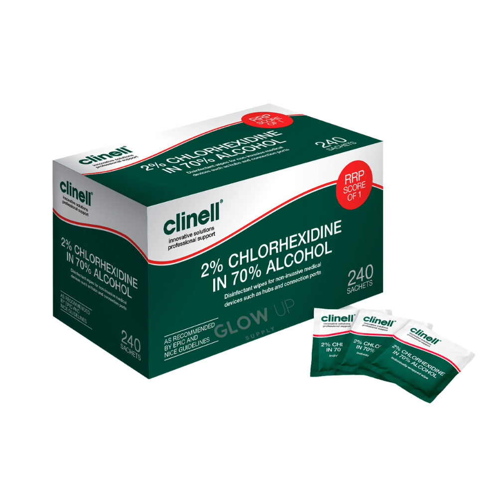 Clinell 2% Chlorhexidine with Alcohol Sachets (Equipment) Box of 240