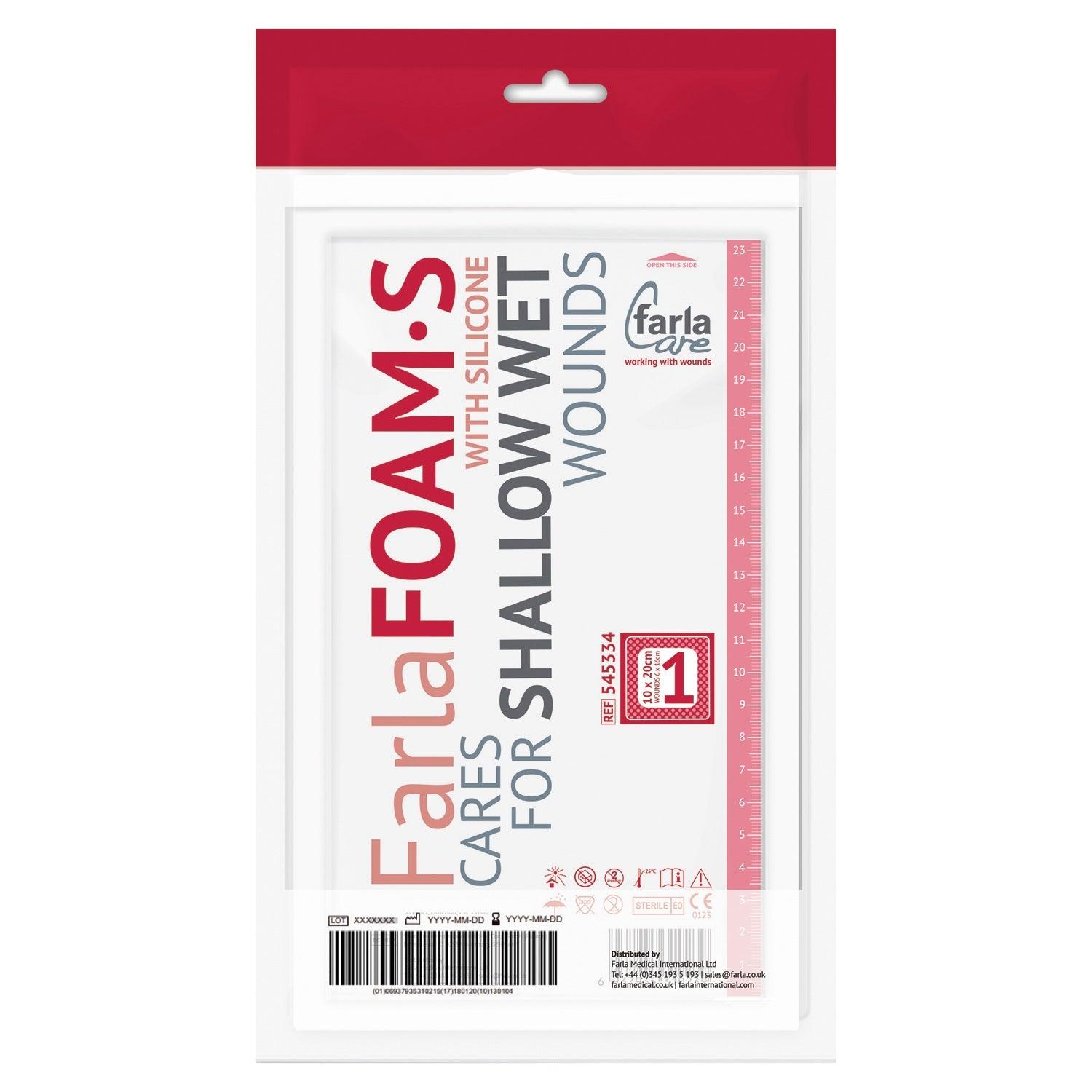 FarlaFOAM S Silicone Foam Dressing (Bordered)
