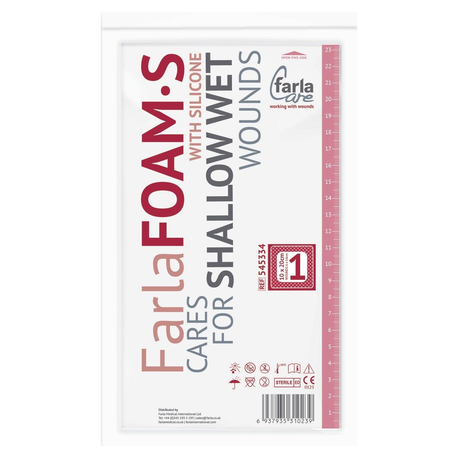 FarlaFOAM S Silicone Foam Dressing (Bordered)