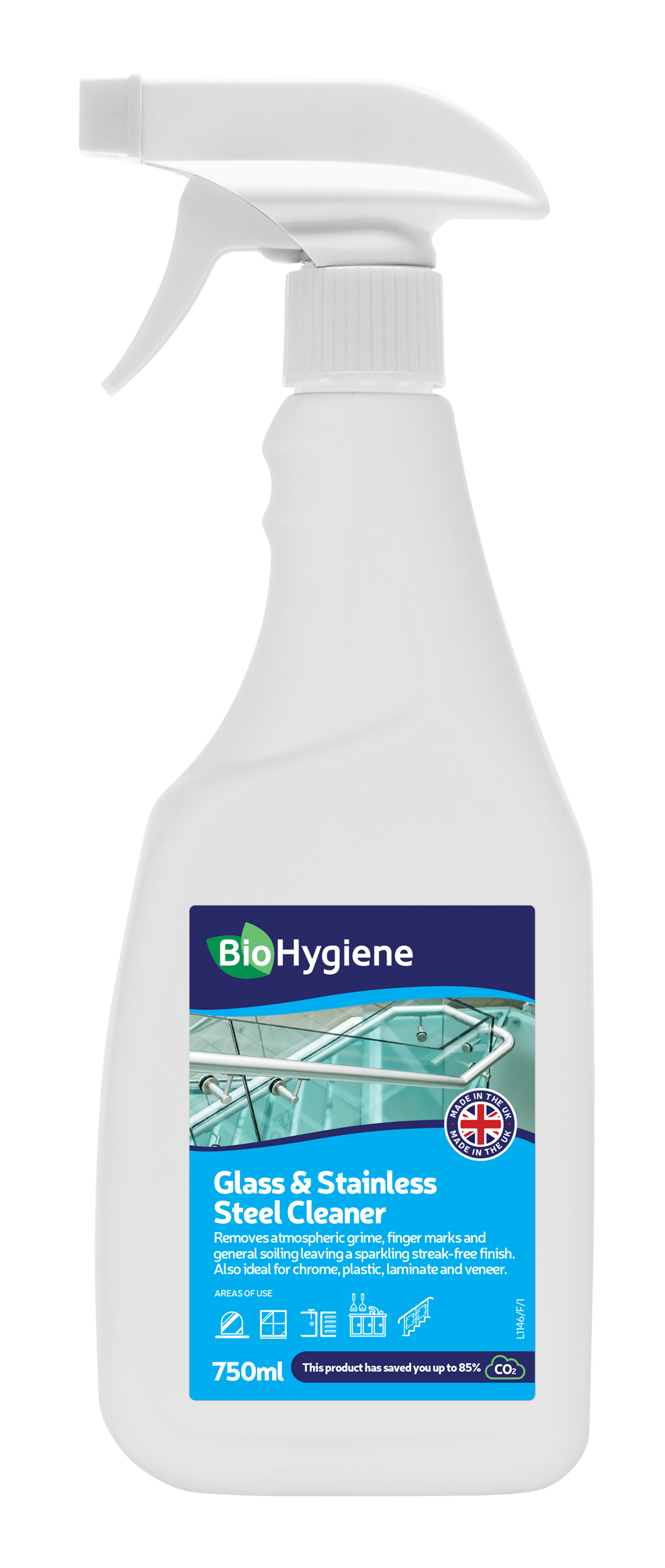 BioHygiene | Glass & Steel Cleaner