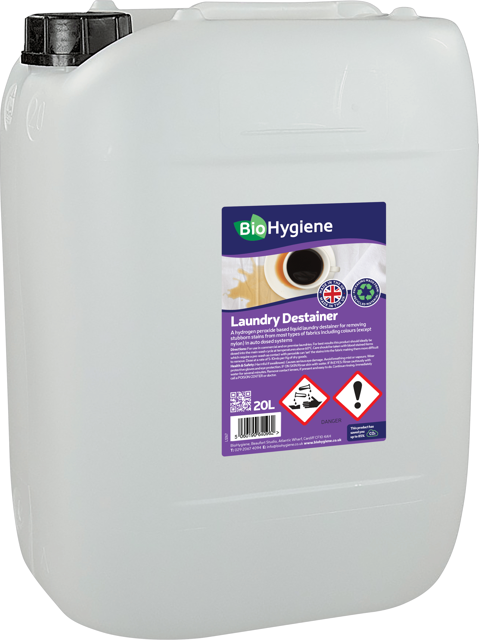 BioHygiene | Laundry Destainer