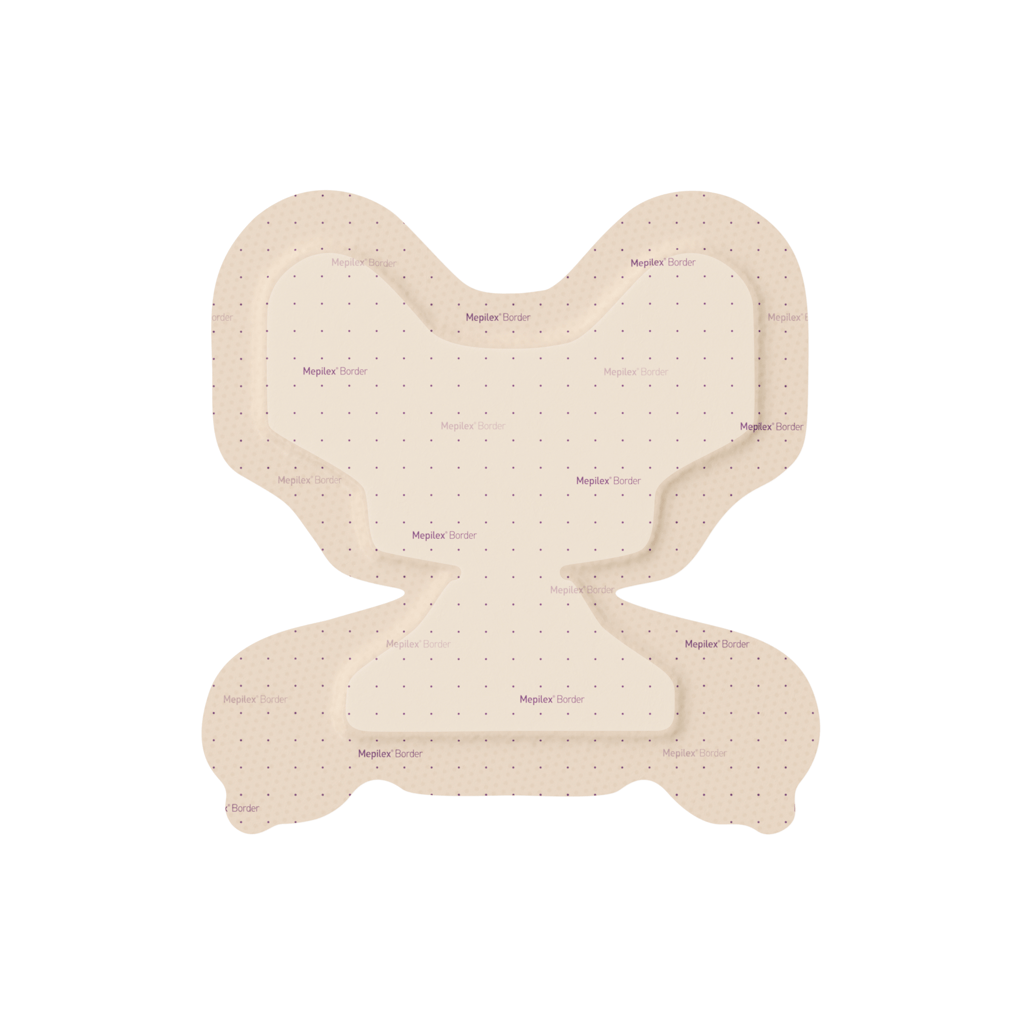 Mepilex Border Heel Foam Dressing