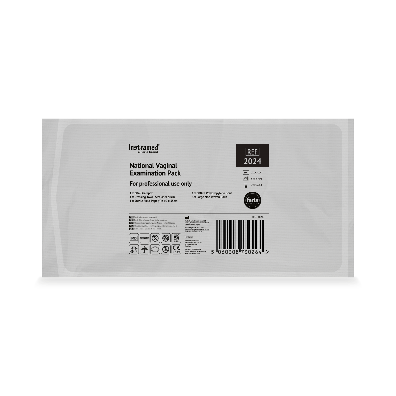 National Vaginal Examination Pack