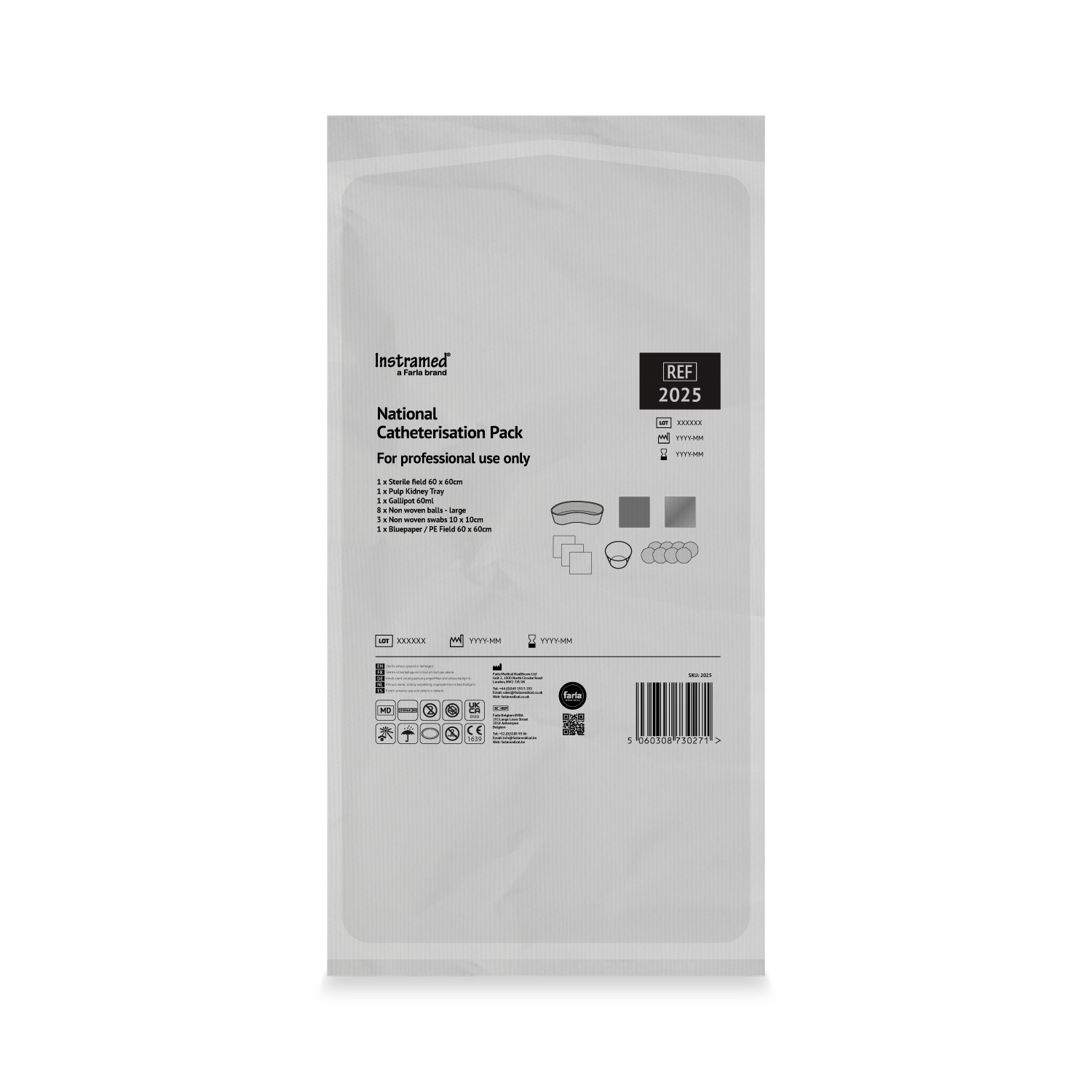 National Catheterisation Pack