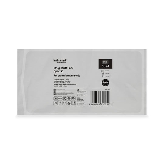 Drug Tariff Dressing Pack Non Woven Swabs Spec 35