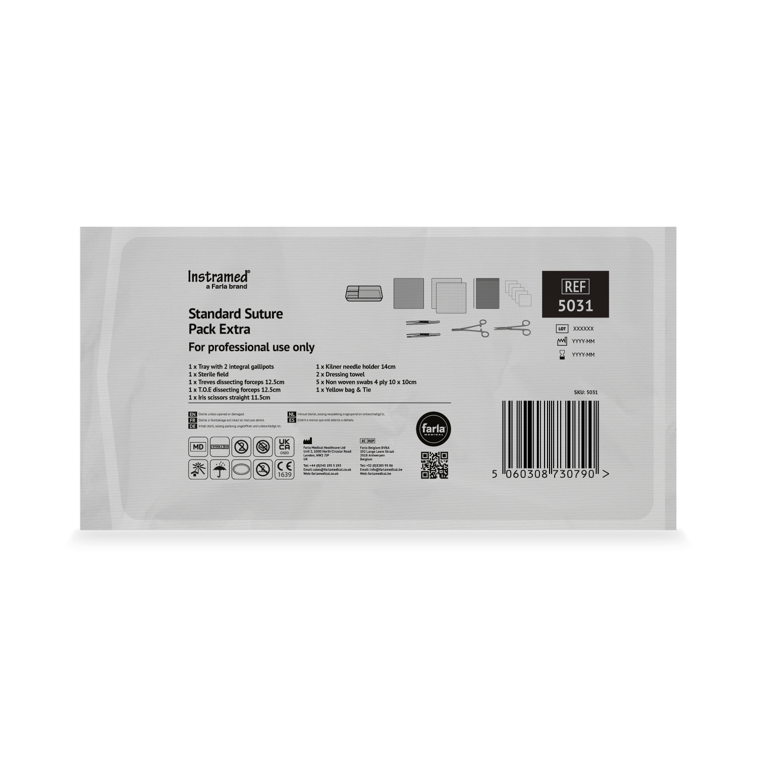 Standard Extra Suture Pack