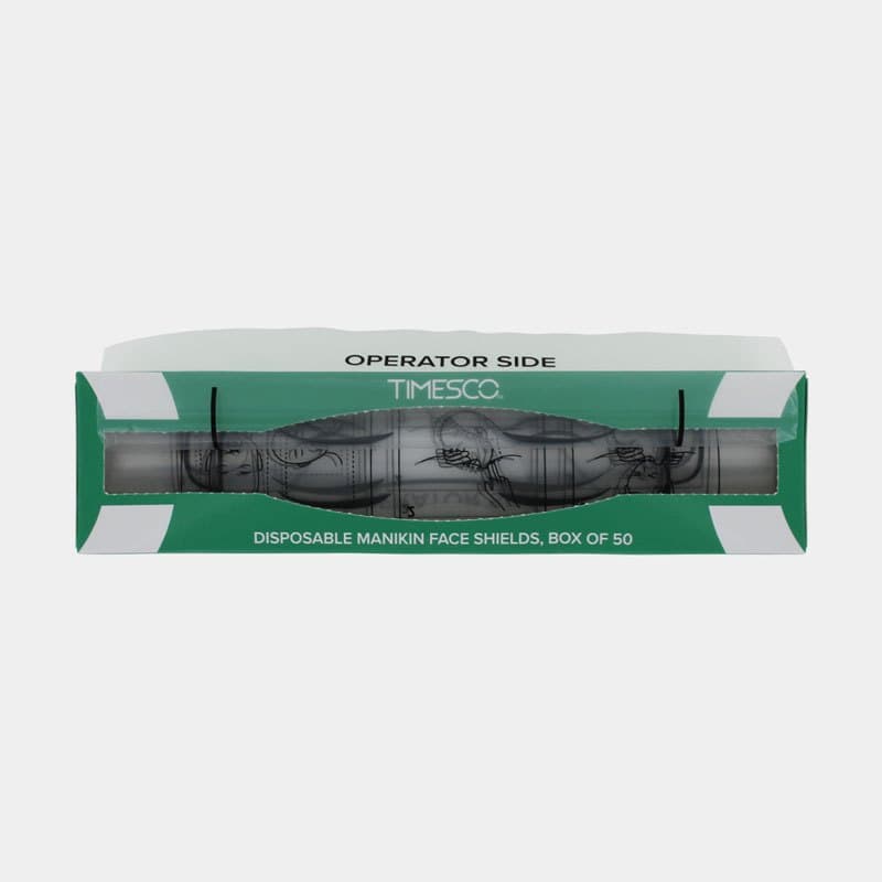 Disposable Manikin Face Shields Dispenser
