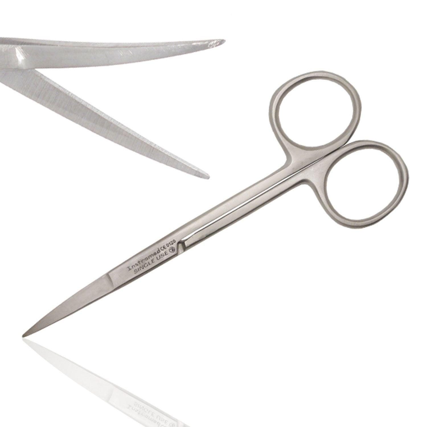 Iris Scissors Curved 11.5cm Metal