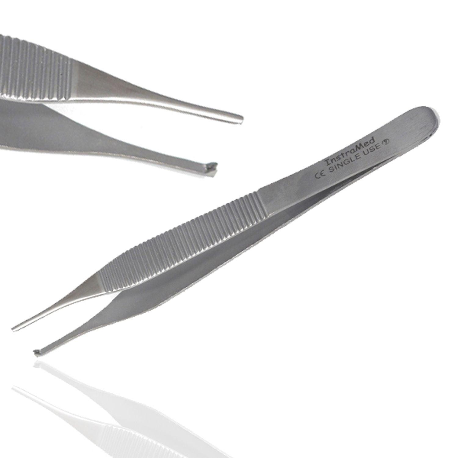 Instramed Adson Forceps | Toothed | Sterile