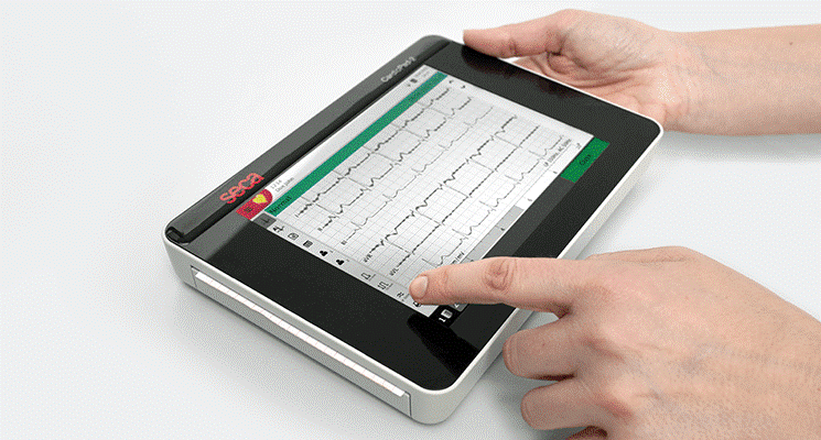 seca CardioPad-2 | Tablet ECG Machine | 8in Touchscreen | Wireless