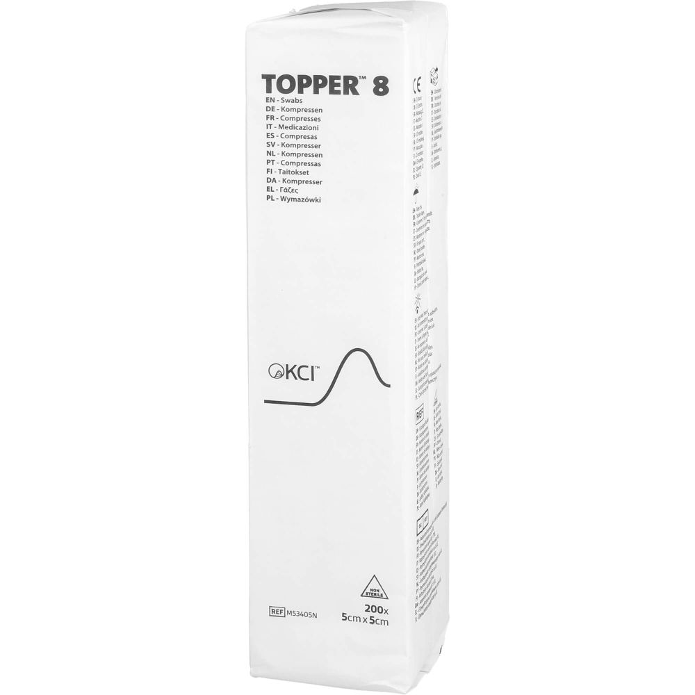 Topper 8 Non Woven Swabs 4ply