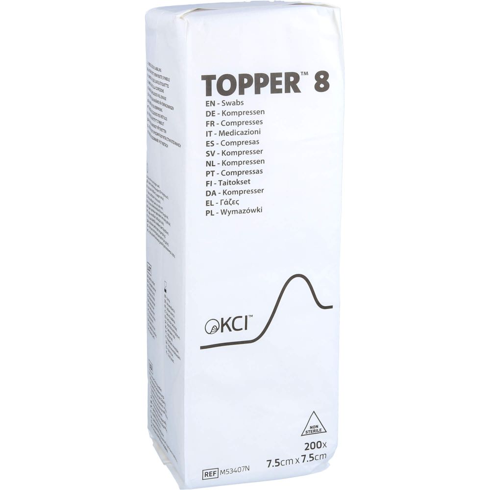 Topper 8 Non Woven Swabs 4ply